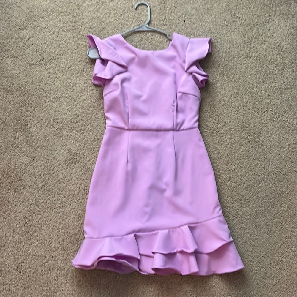 Light purple mini dress